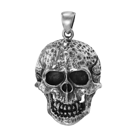 Подвеска 'Череп' серебряная
