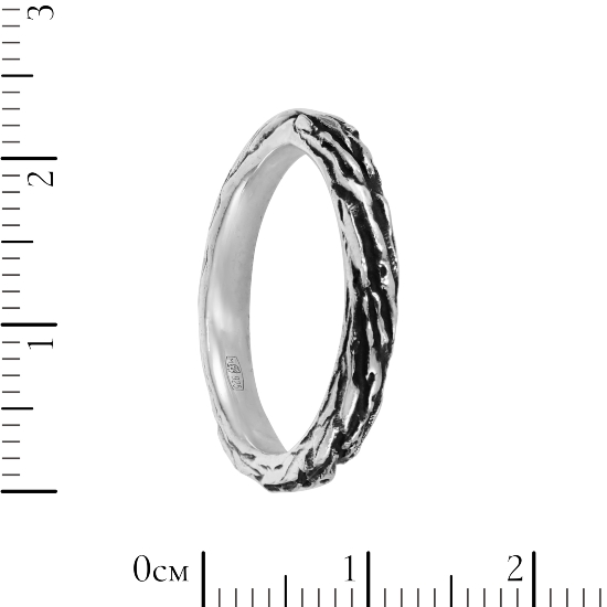 Кольцо 'Кора' серебряное