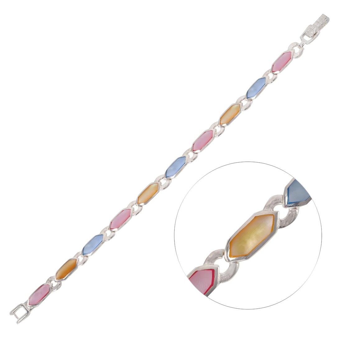 Браслет 'Маркиза' с перламутром