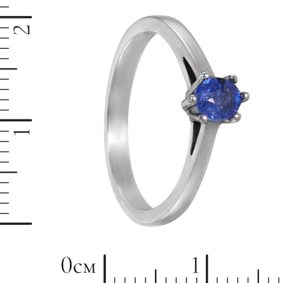 Кольцо 'Энигма' с сапфиром